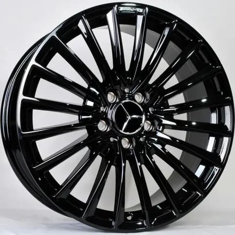 Диск TS-0399 Glossy Black Powder Coating R19 Чёрный