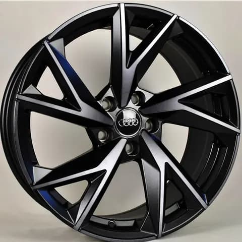 Диск TS-5491 Matte BMF Dark Varnish R20 Чёрный с полированной лицевой частью