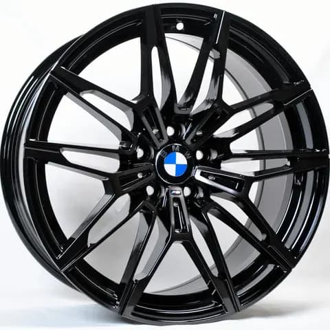 Диск ZB-1677 BMF Dark Varnish R19 Чёрный с полированной лицевой частью