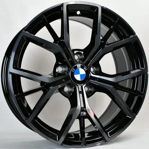 Диск ANZ-5442 BMF Dark Varnish R17 Чёрный с полированной лицевой частью