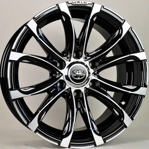 Диск ANZ-6905 BMF R20 Чёрный с полированной лицевой частью