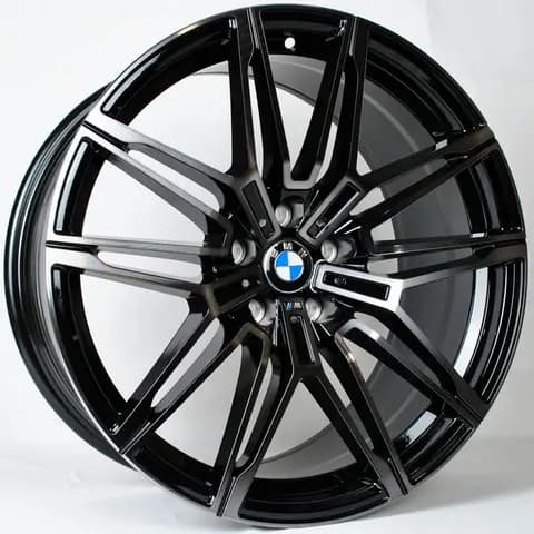 Диск ANZ-5454 BMF Black varnich R19 Чёрный с полированной лицевой частью