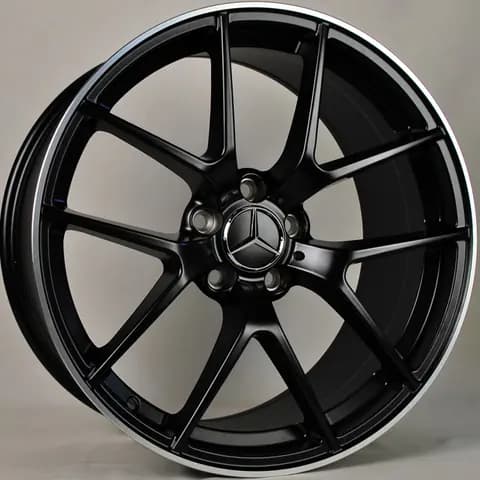 Диск TS-5461 Matte BML R18 Чёрный с фрезеровкой