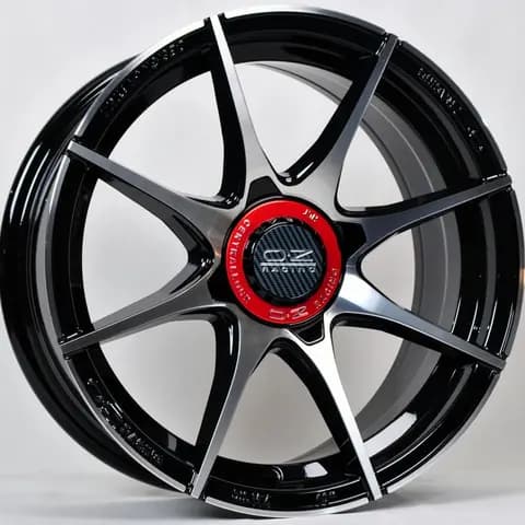 Диск ANZ-8154 BMF Black Varnish R15 Чёрный с полированной лицевой частью