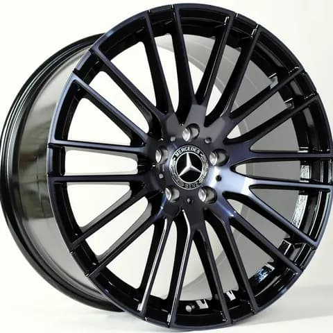 Диск TS-0341 BMF BLACK CLIR R19 Чёрный с полированной лицевой частью