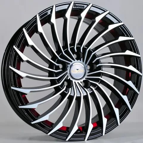 Диск ZB-1650 BM R16 Матовый чёрный