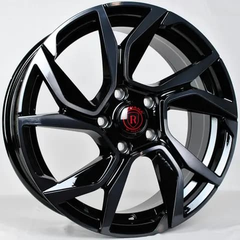 Диск ANZ-5662 BMF Black clear R16 Чёрный с полированной лицевой частью