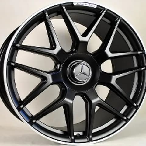 Диск TS-095 Matt BML R22 Чёрный с фрезеровкой