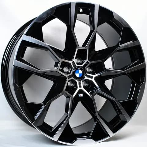 Диск TS-5592 BMF R19 Чёрный с полированной лицевой частью