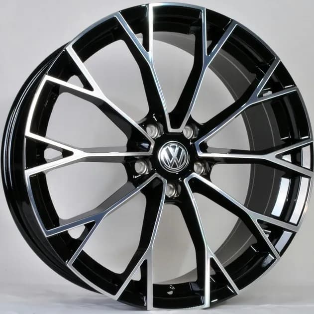 Диск TS-5686 Black Machined Face with Clear Lacquer R19
